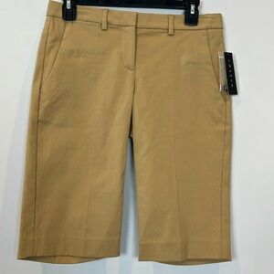 Theory Canvas Palmer S Bermuda Trouser Shorts Women's Size 2